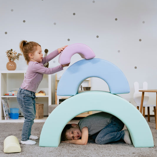 Rainbow Soft Play Set