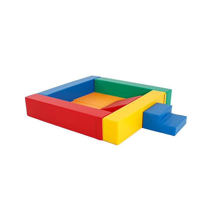 Soft Play Ball Pit with Steps and Slide - Ball Play Heaven XL