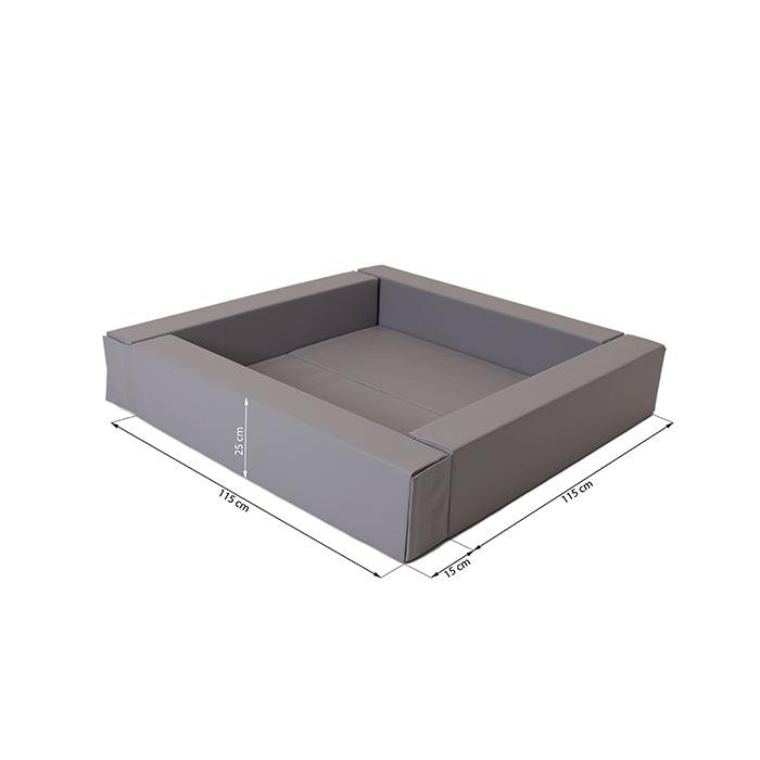 IGLU's grey ball pit measurements