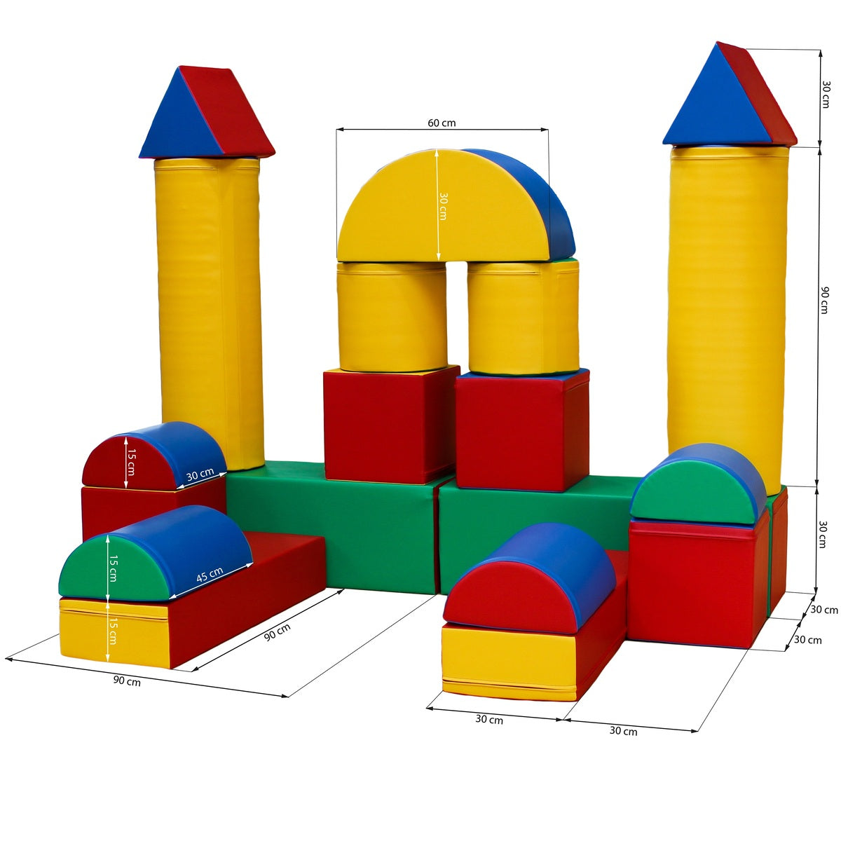 Soft Play komplekts – Cietoksnis