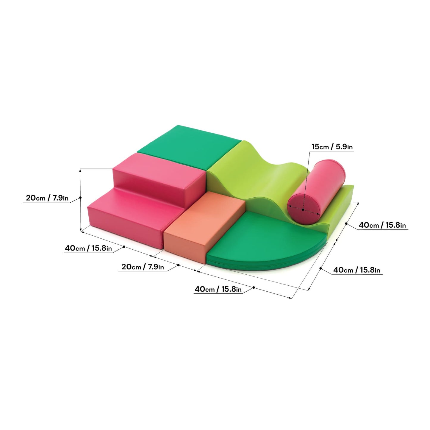 Soft Play komplekts - Explorer