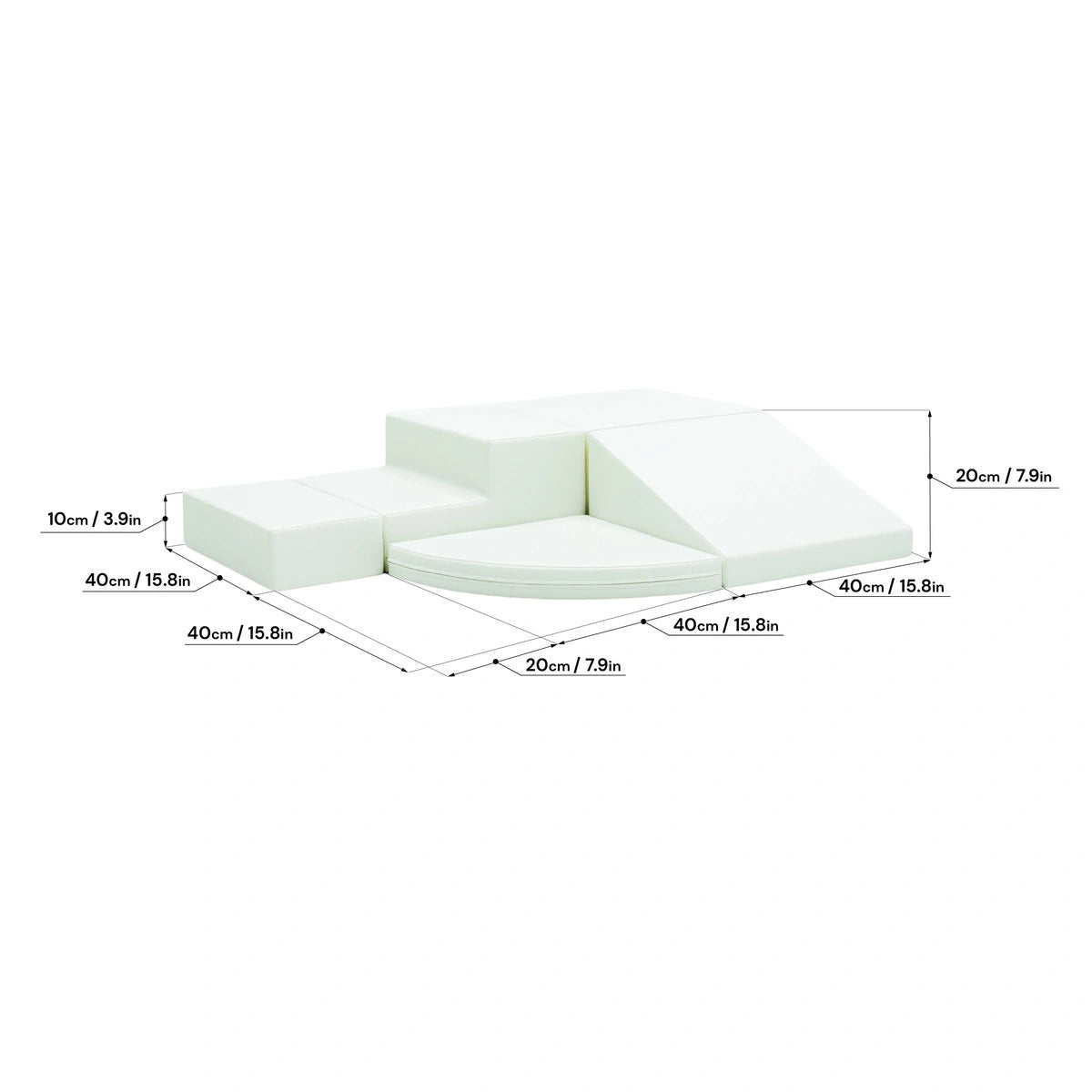 Soft Play komplekts - Corner Climber