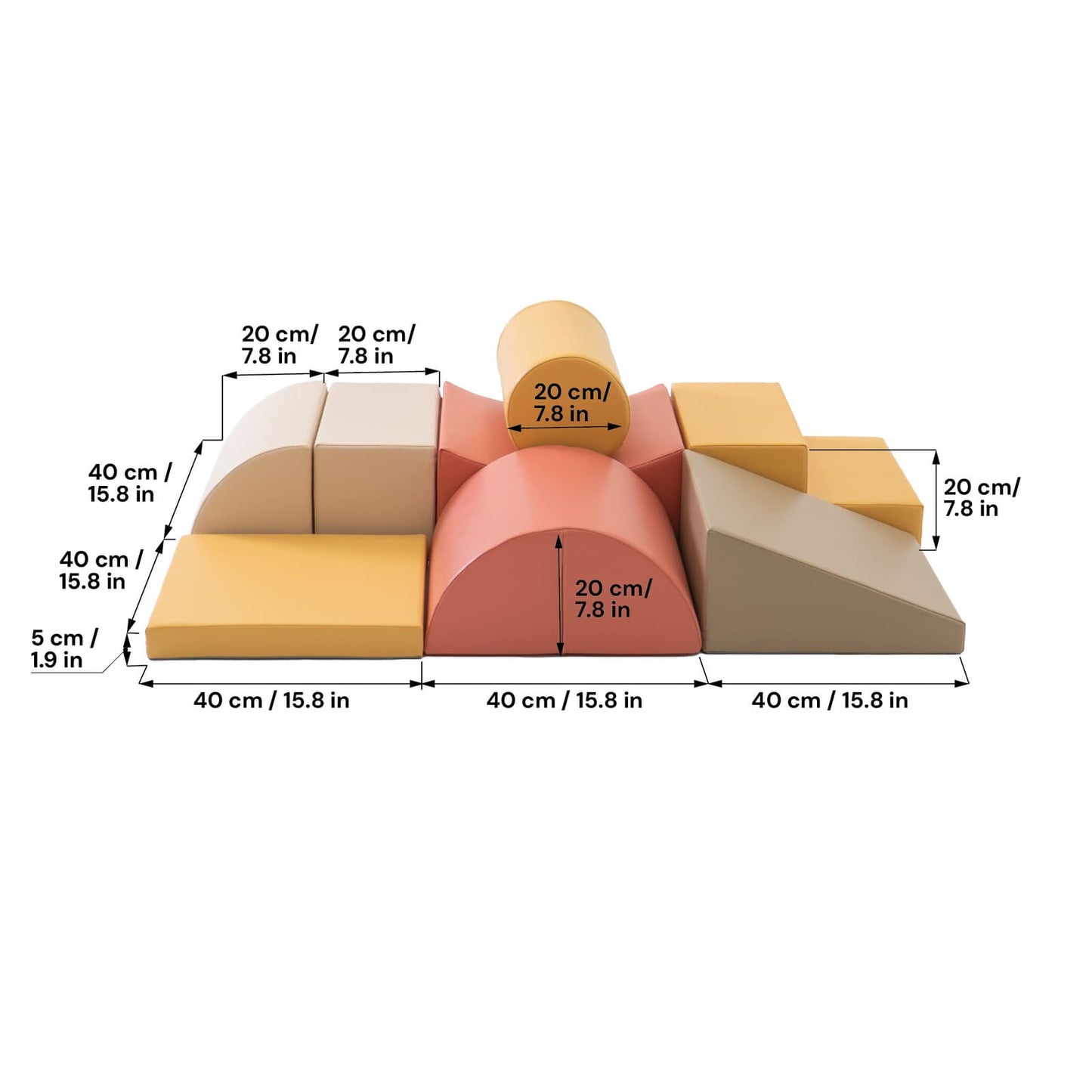 Soft Play komplekts - Adventurer