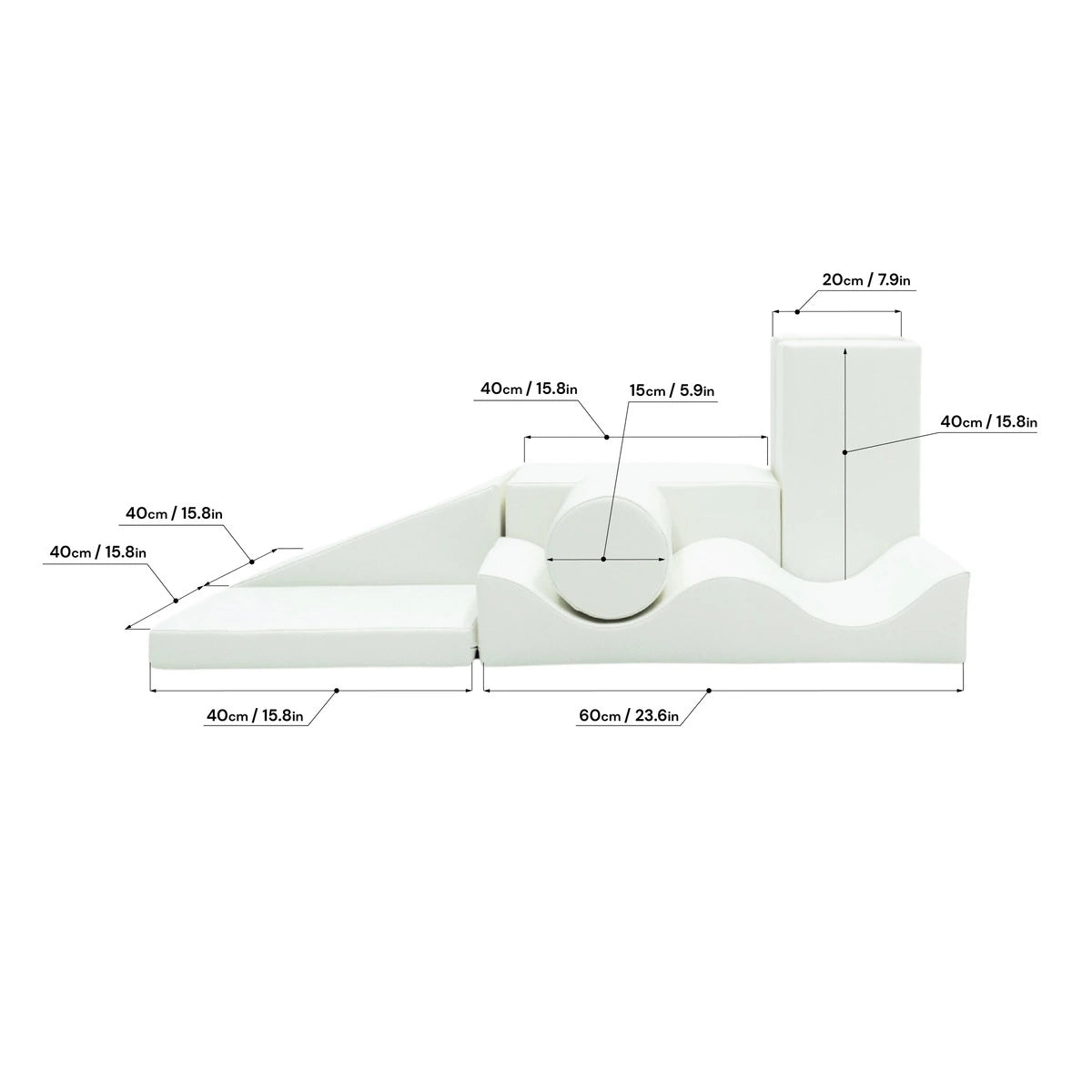 Assortiment de jeu en mousse - Discoverer