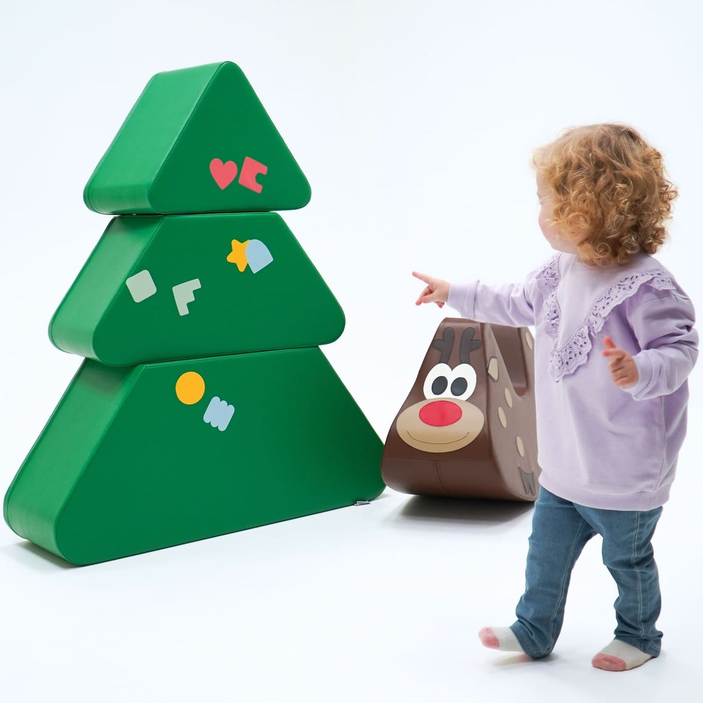 Softplay-Paket – Weihnachtsbaum und Rentier