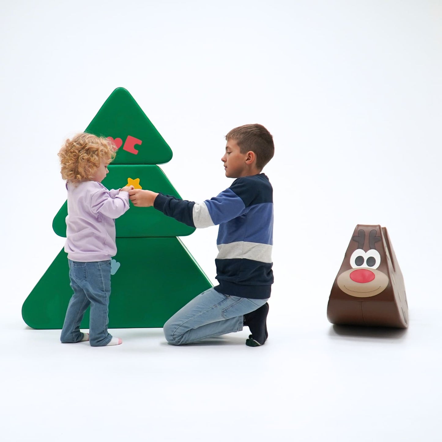 Softplay-Paket – Weihnachtsbaum und Rentier