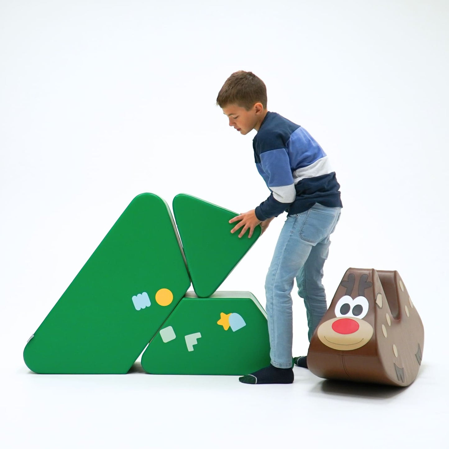 Softplay-Paket – Weihnachtsbaum und Rentier