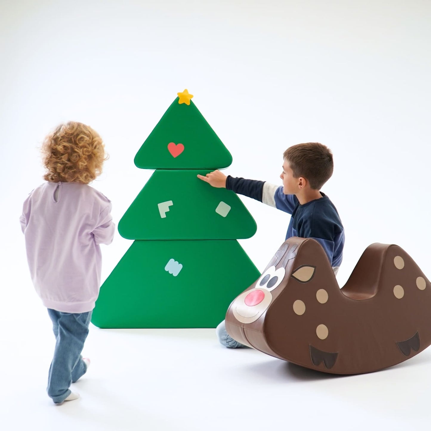 Softplay-Paket – Weihnachtsbaum und Rentier