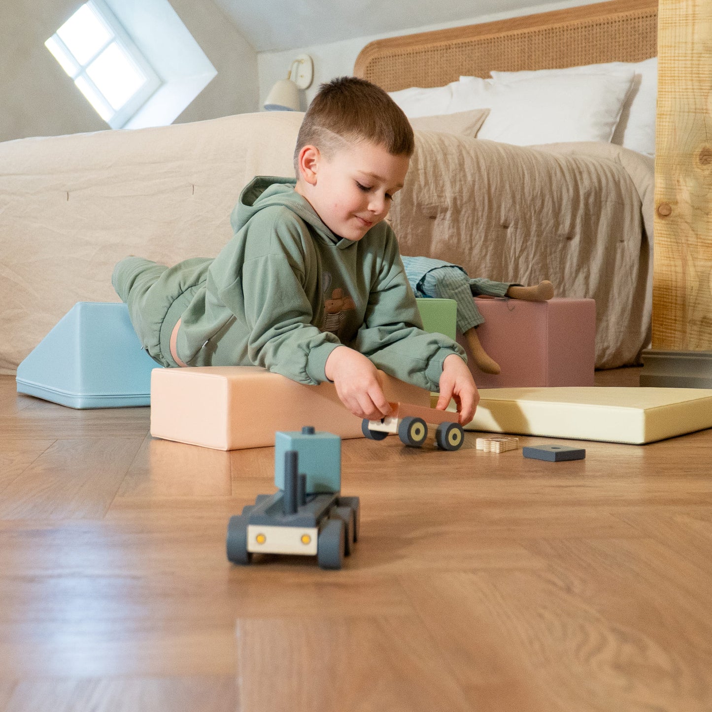 Soft Play komplekts - Corner Climber