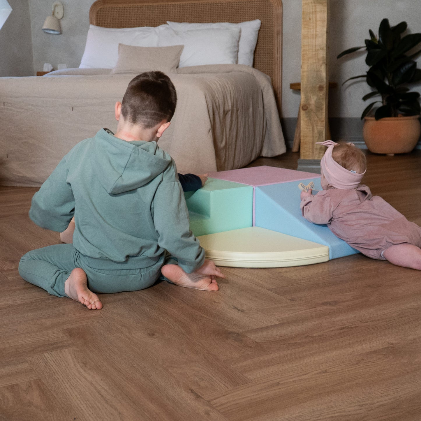 Soft Play komplekts - Corner Climber