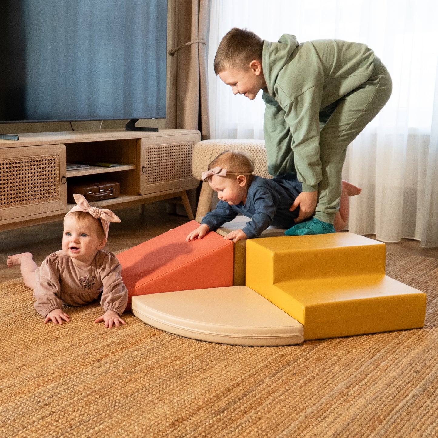 Soft Play komplekts - Corner Climber