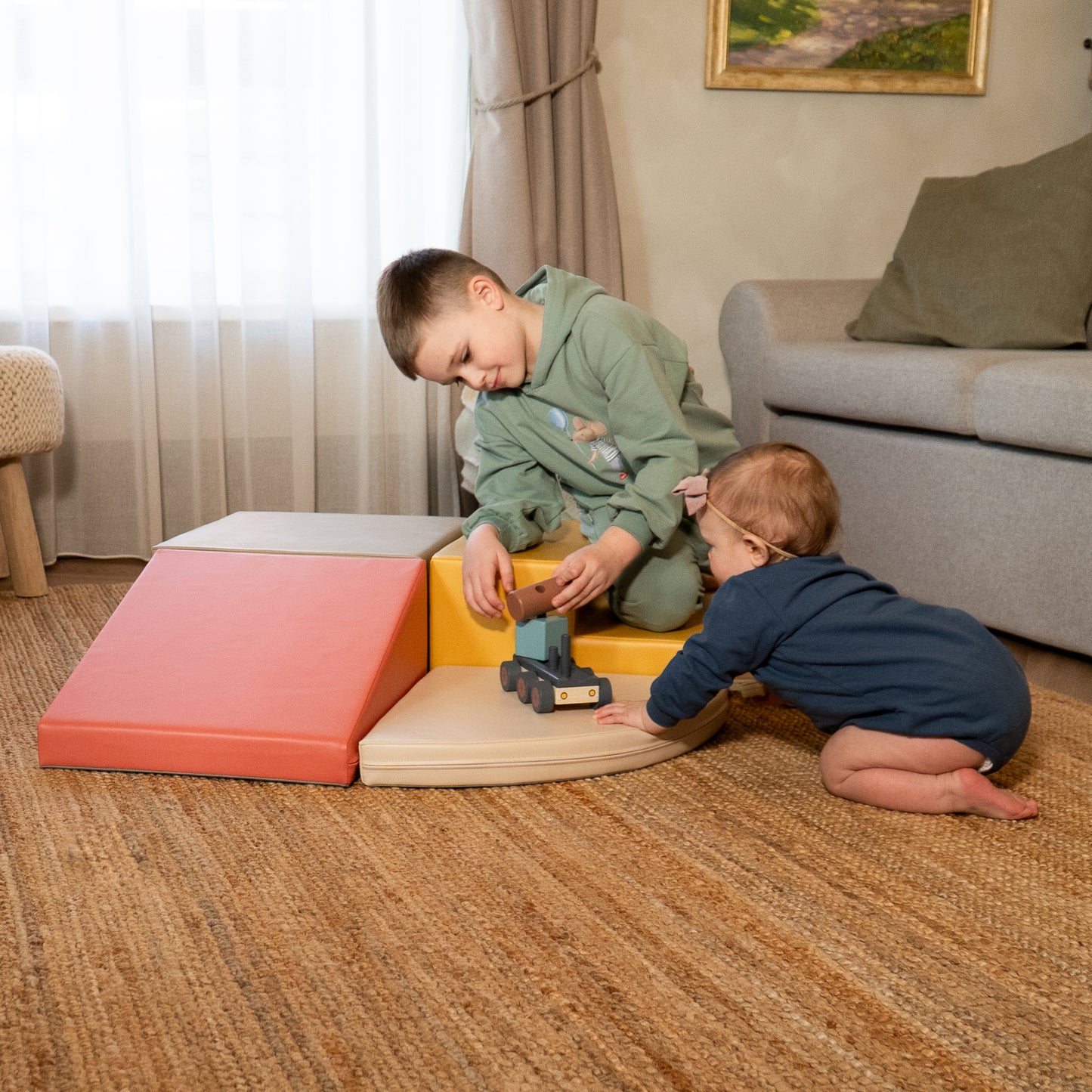 Soft Play komplekts - Corner Climber