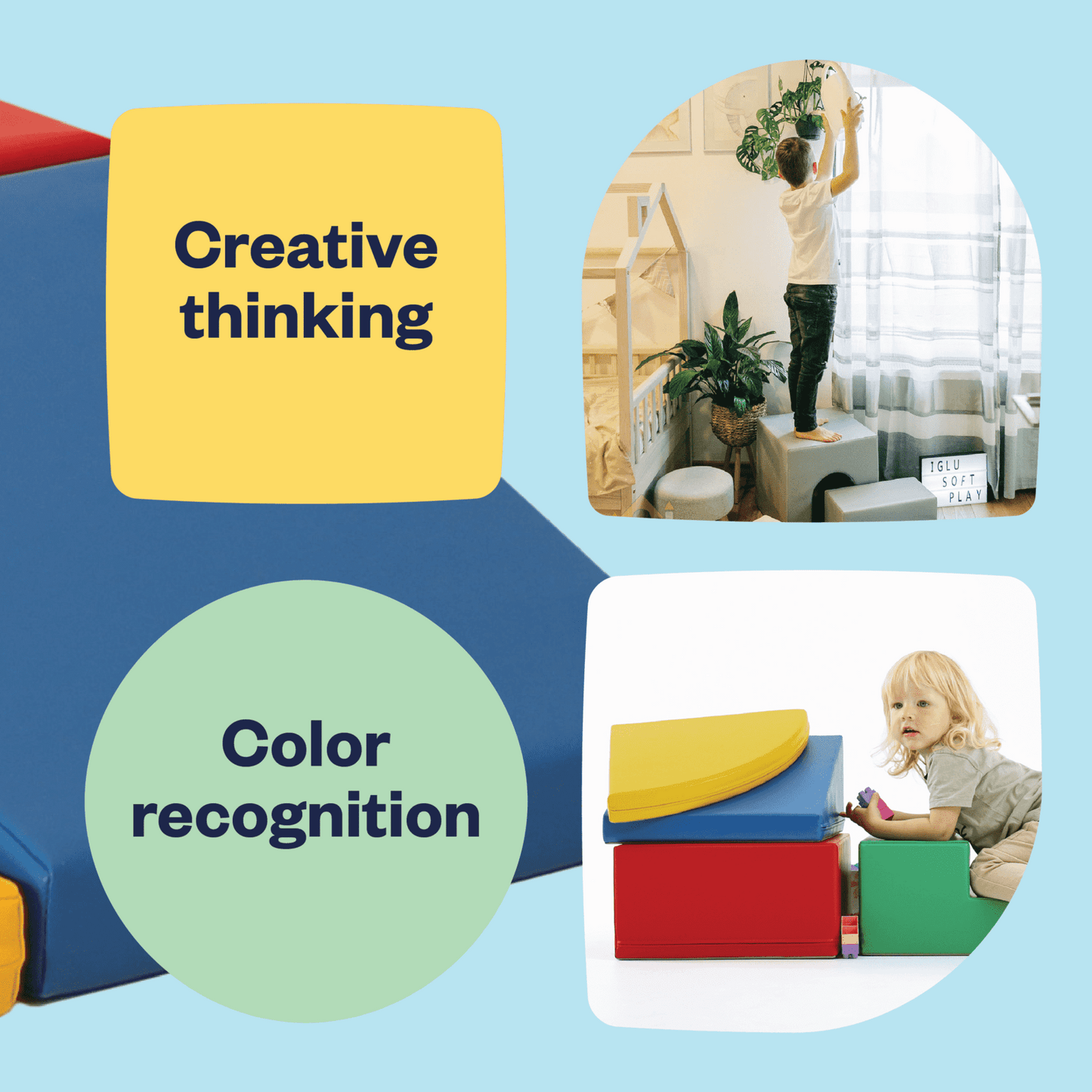 Soft Play komplekts - Corner Climber