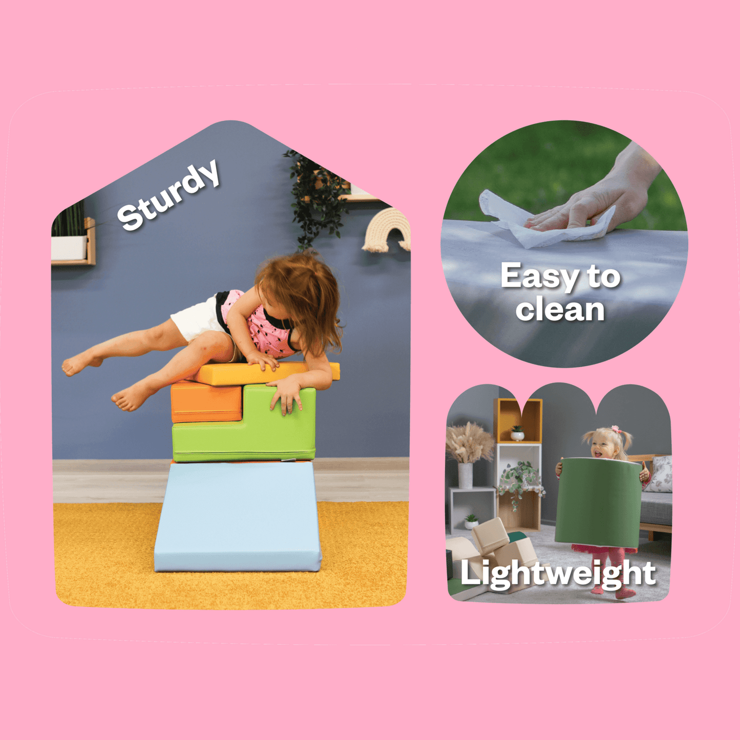 Soft Play komplekts - Corner Climber