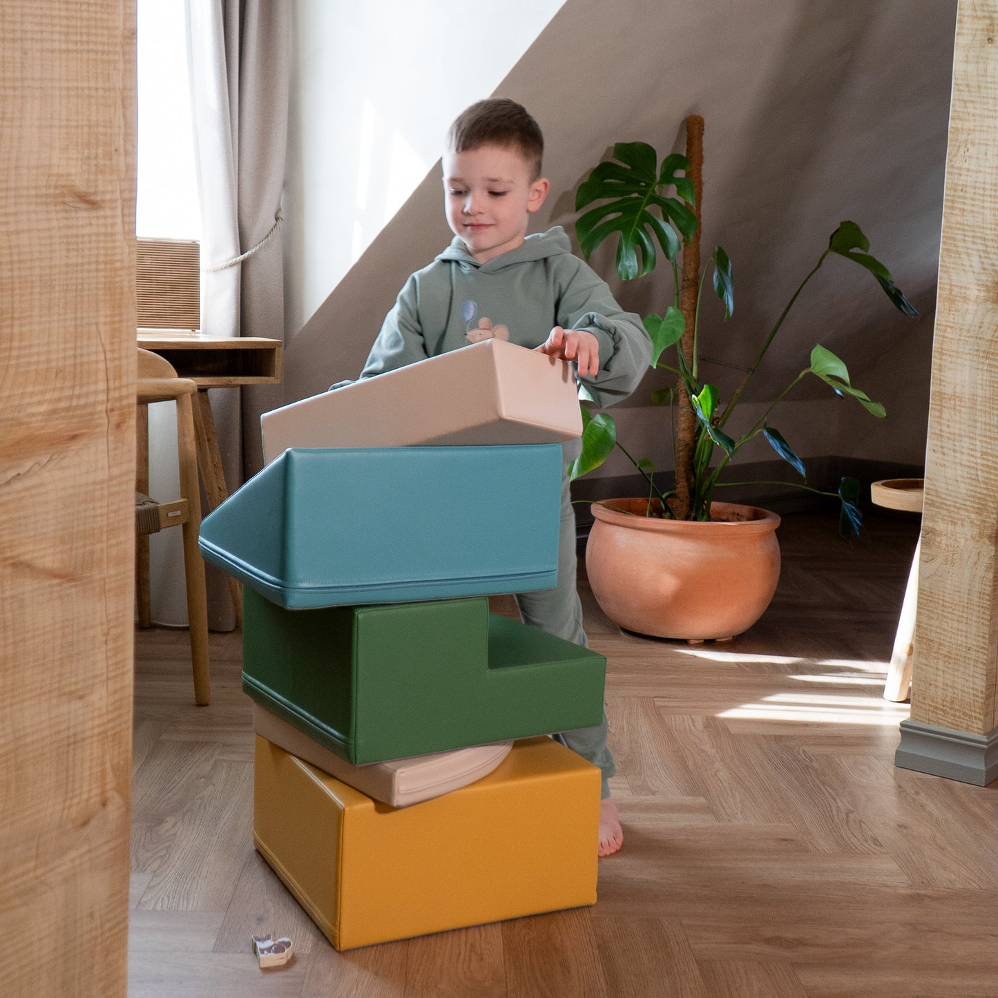 Soft Play komplekts - Corner Climber