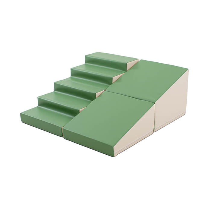 4 Piece Soft Play Step and Slide Set - Transformer - IGLU Soft Play