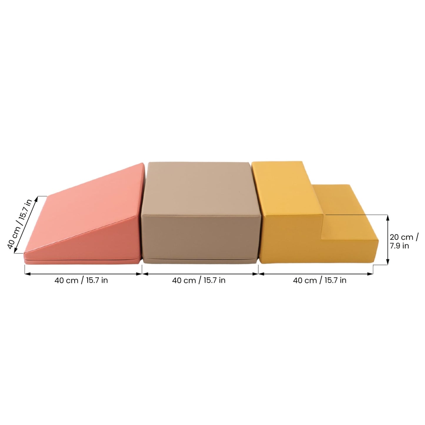 Soft Play Foam Block Set - Mini Climbie
