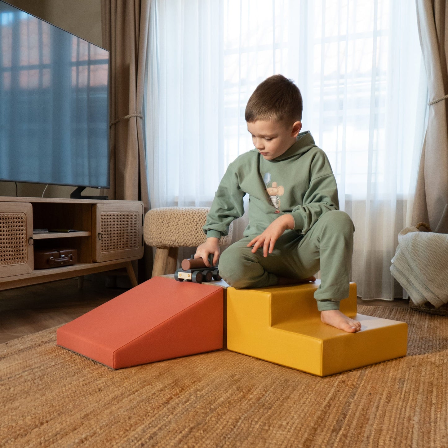 Soft Play Foam Block Set - Mini Climbie