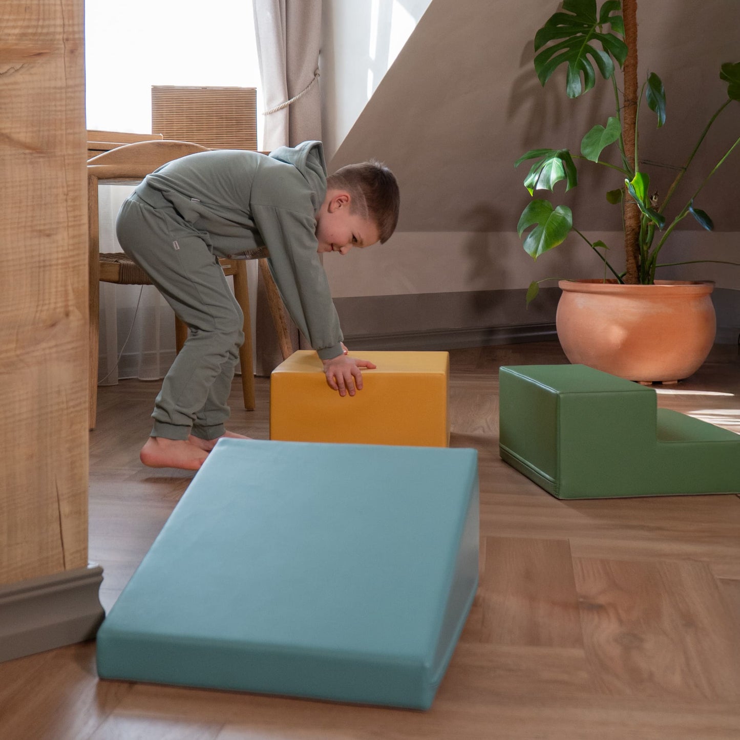 Soft Play Foam Block Set - Mini Climbie