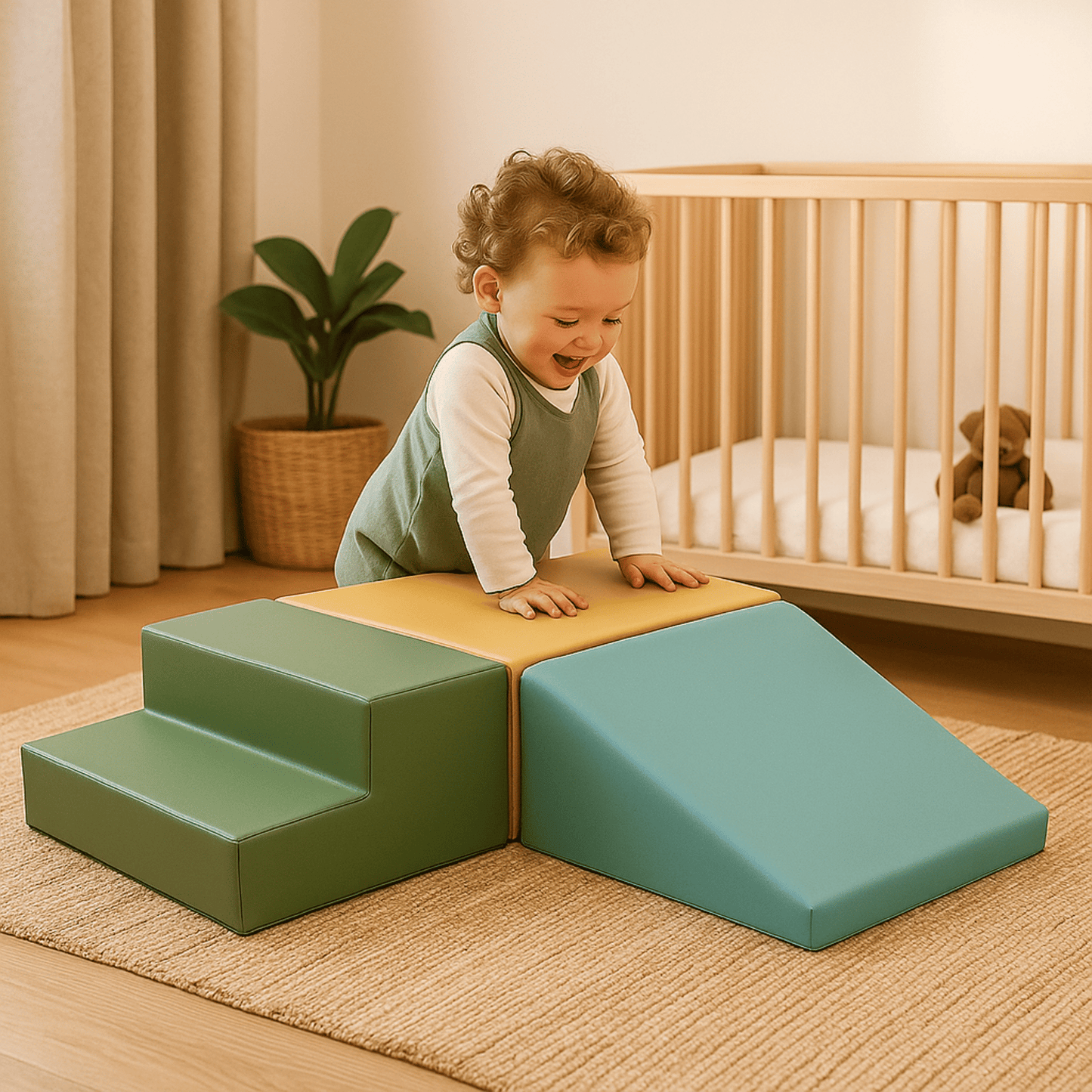 Soft Play Foam Block Set - Mini Climbie