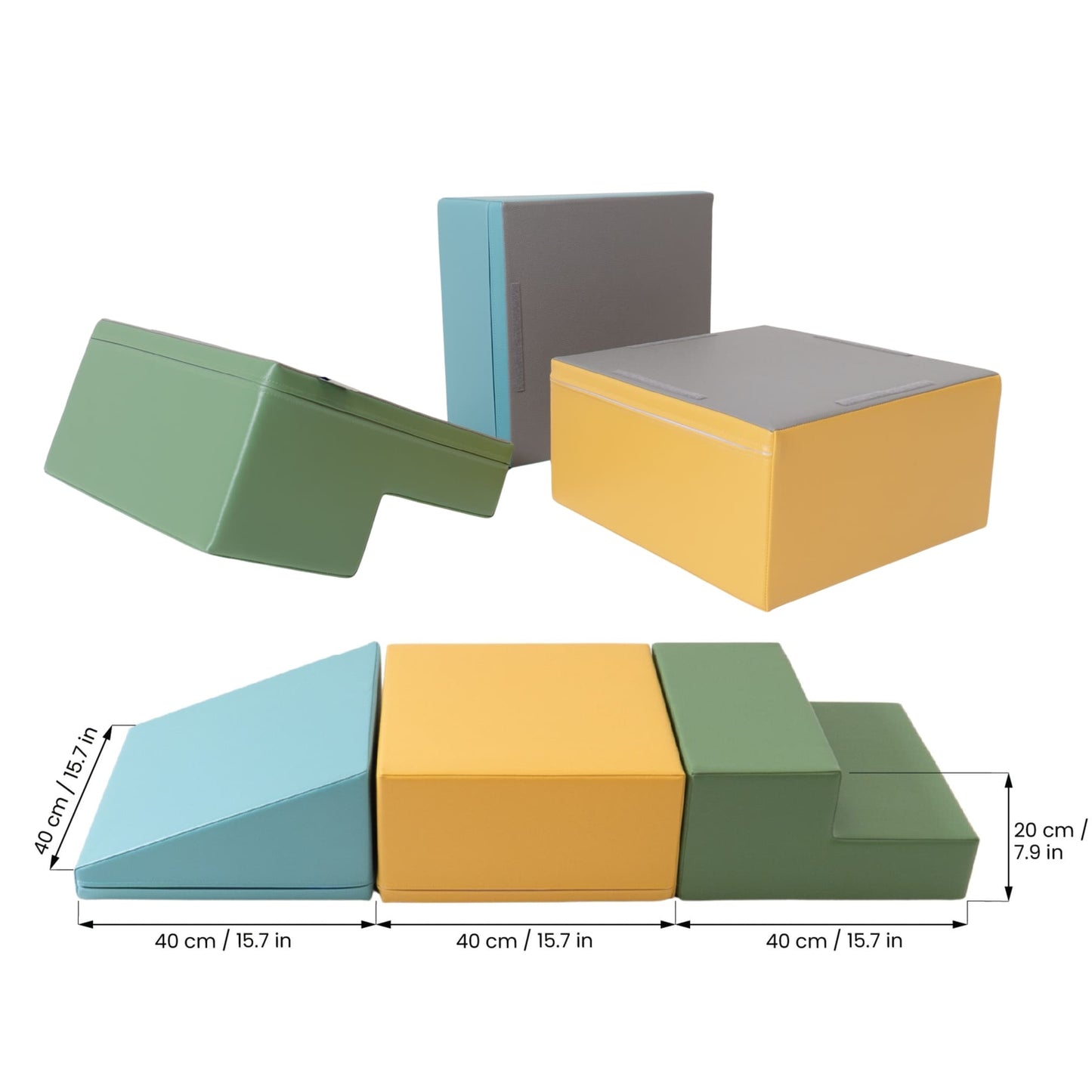 Soft Play Foam Block Set - Mini Climbie
