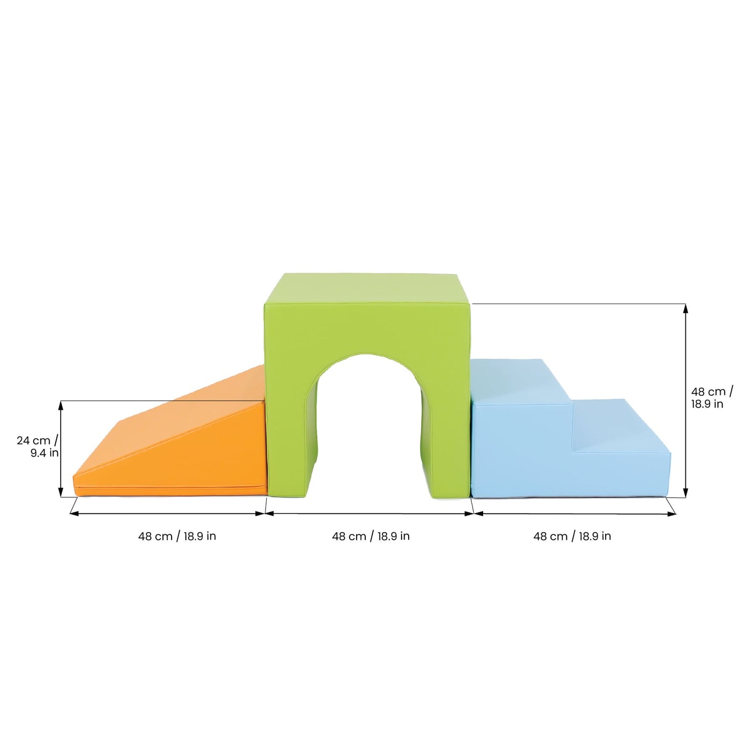 Soft Play komplekts - Mini Tunnel Climber