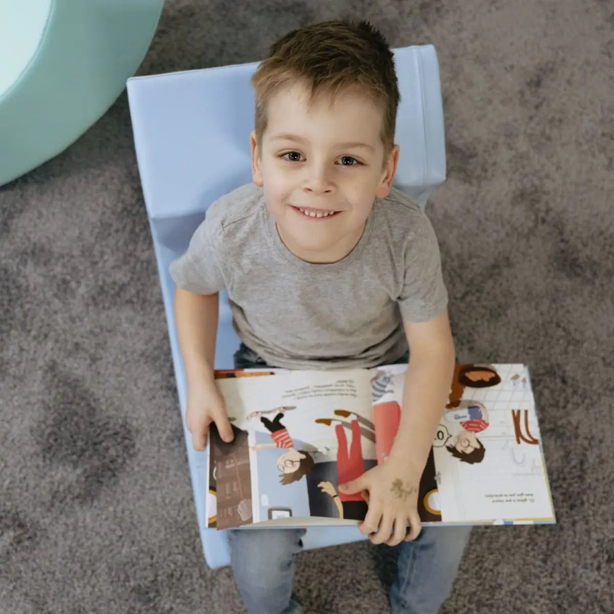 Montessori mīksto rotaļu komplekts - Varavīksne