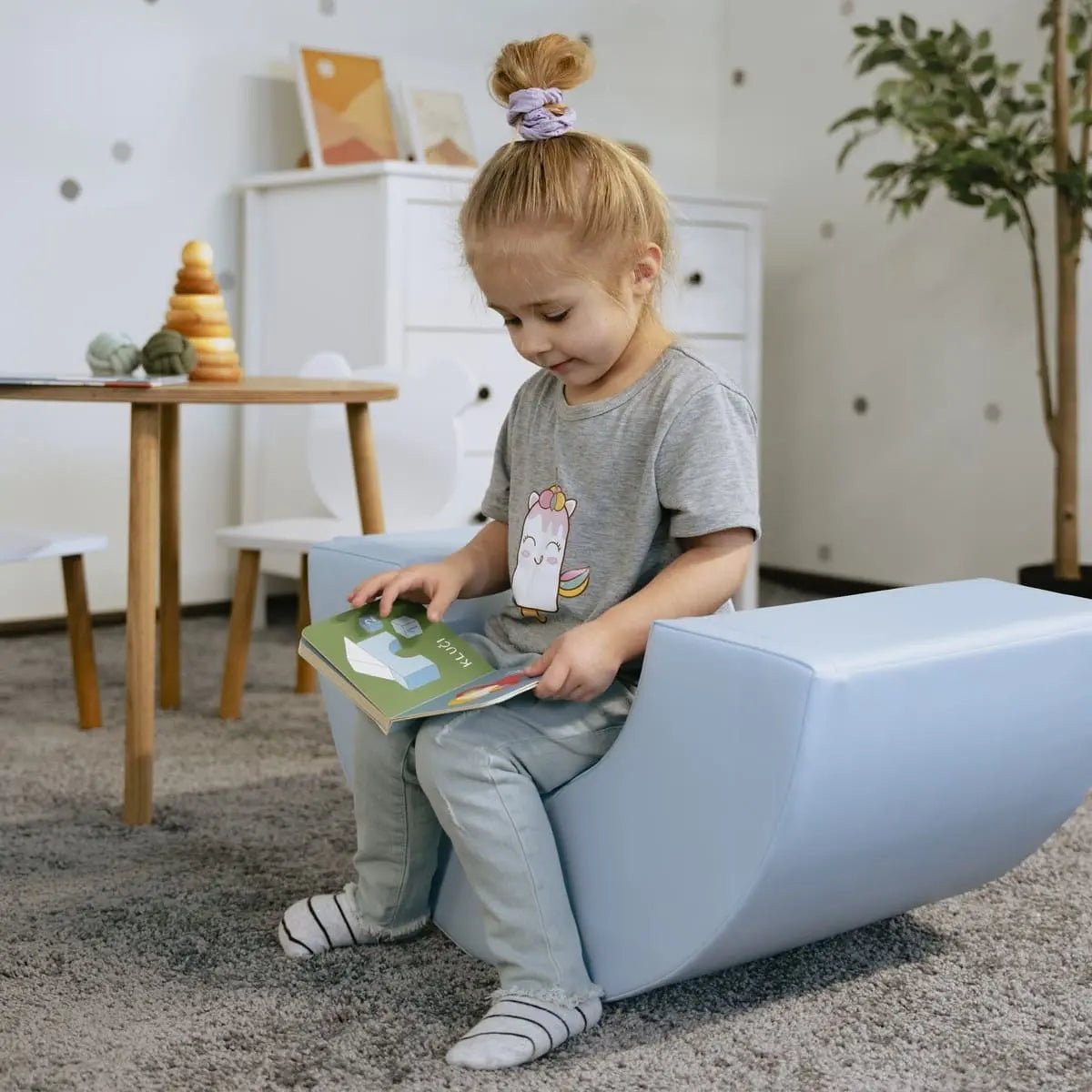 Montessori mīksto rotaļu komplekts - Varavīksne