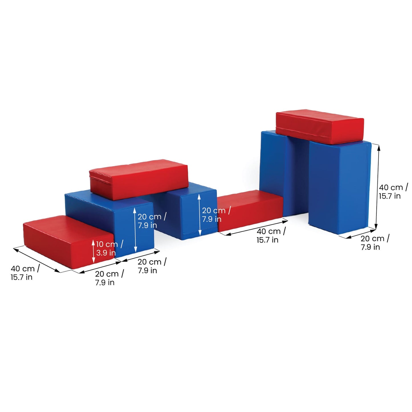 Mīksto putu kluči - Mini konstruktors