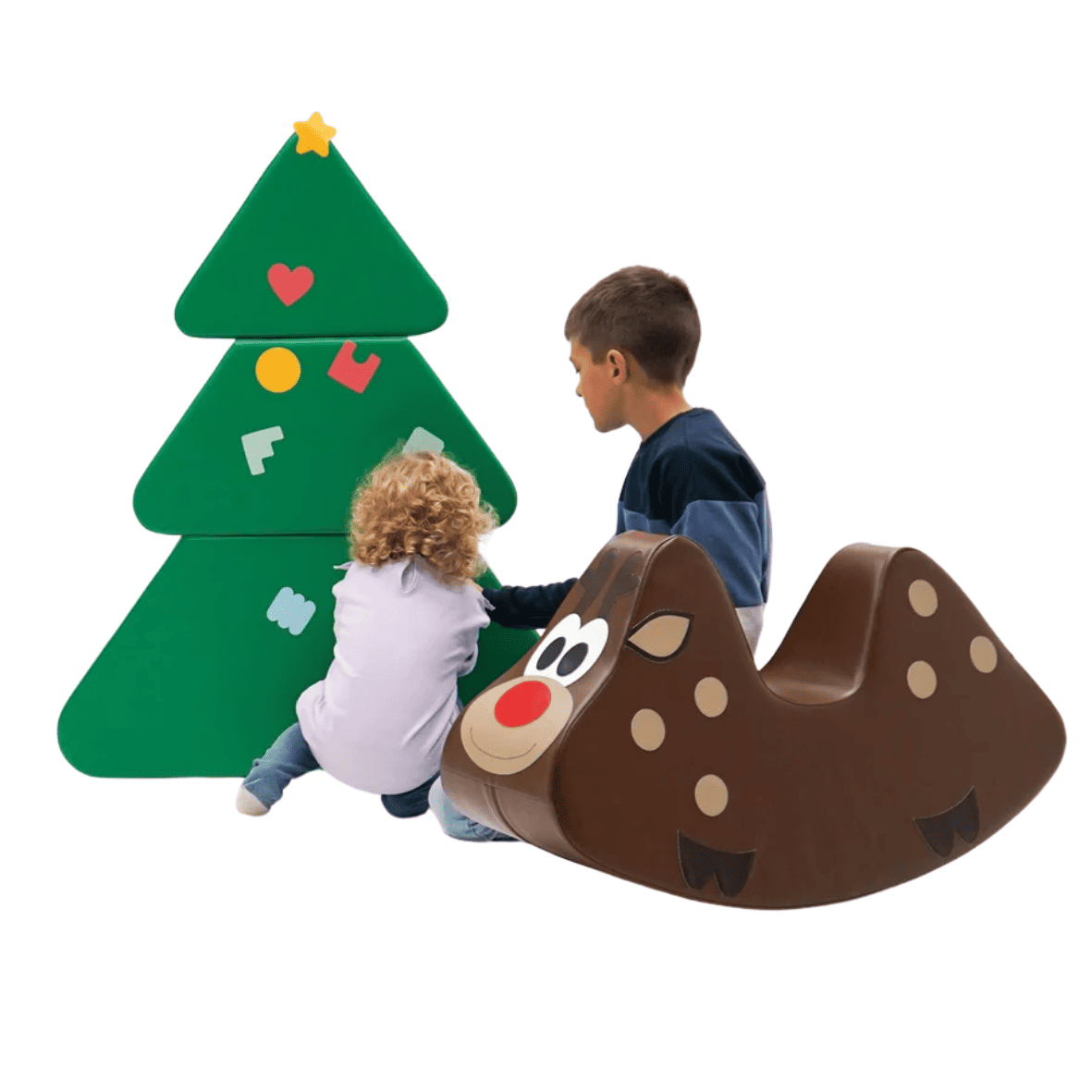 Softplay-Paket – Weihnachtsbaum und Rentier