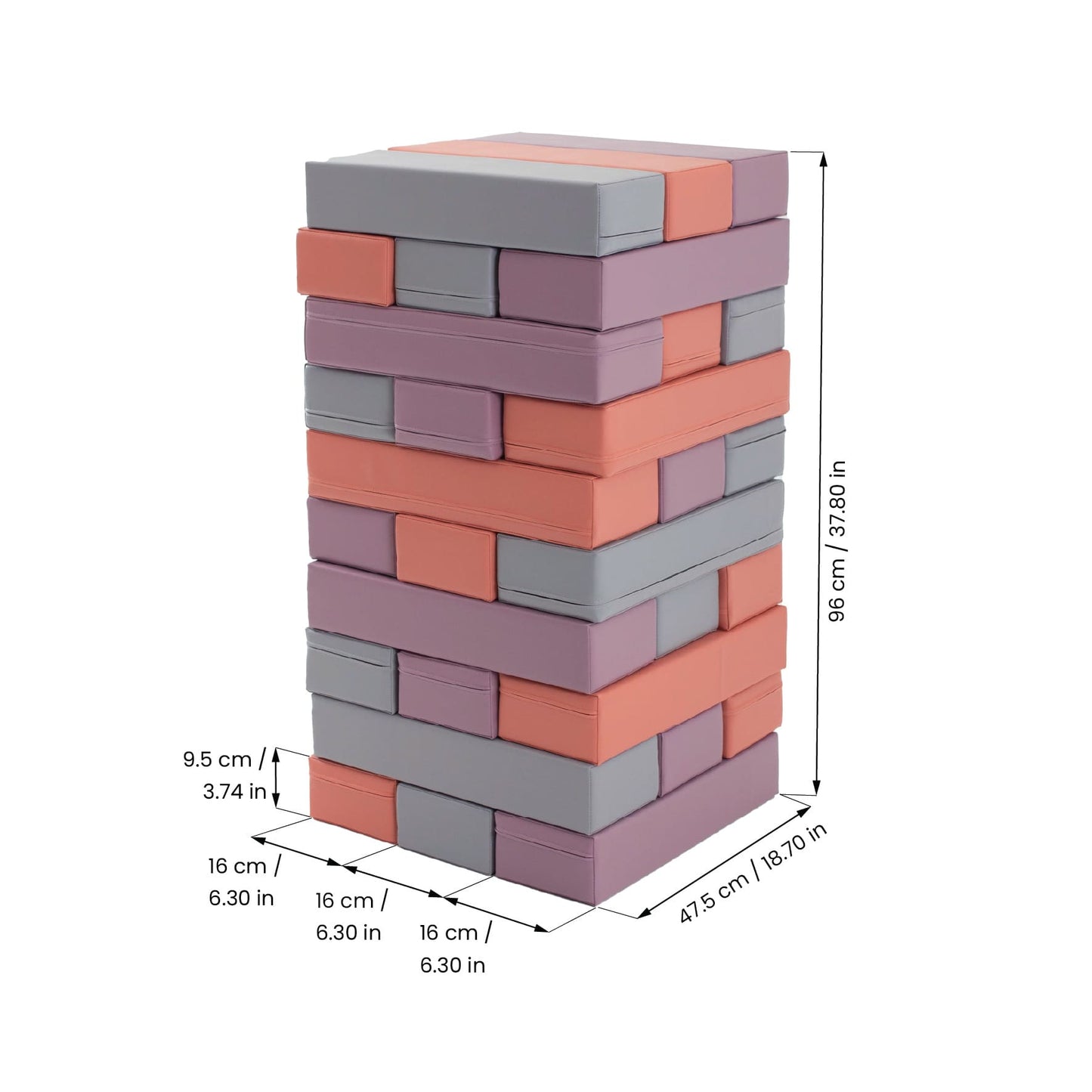 Soft Play Tumbling Tower – MEGA Jenga
