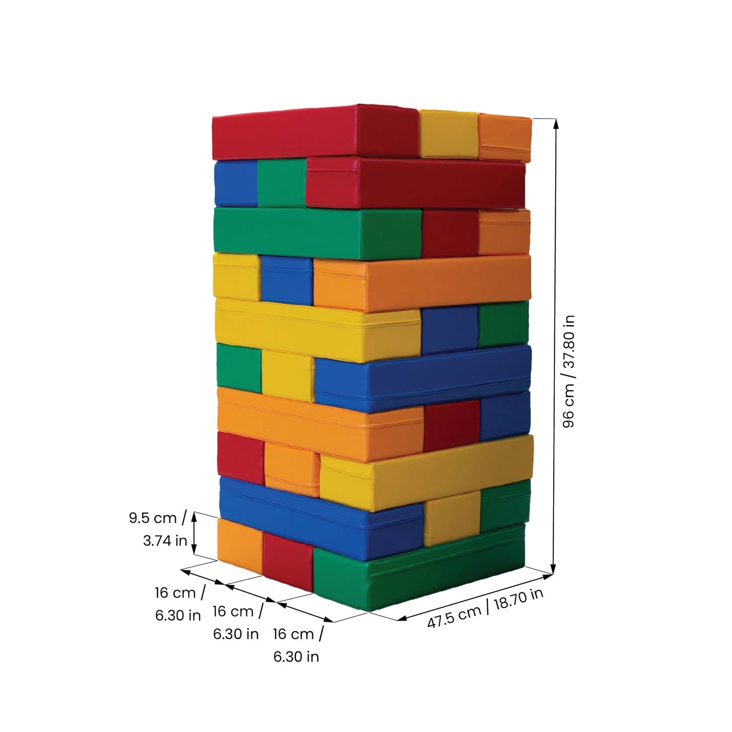 Soft Play Tumbling Tower – MEGA Jenga