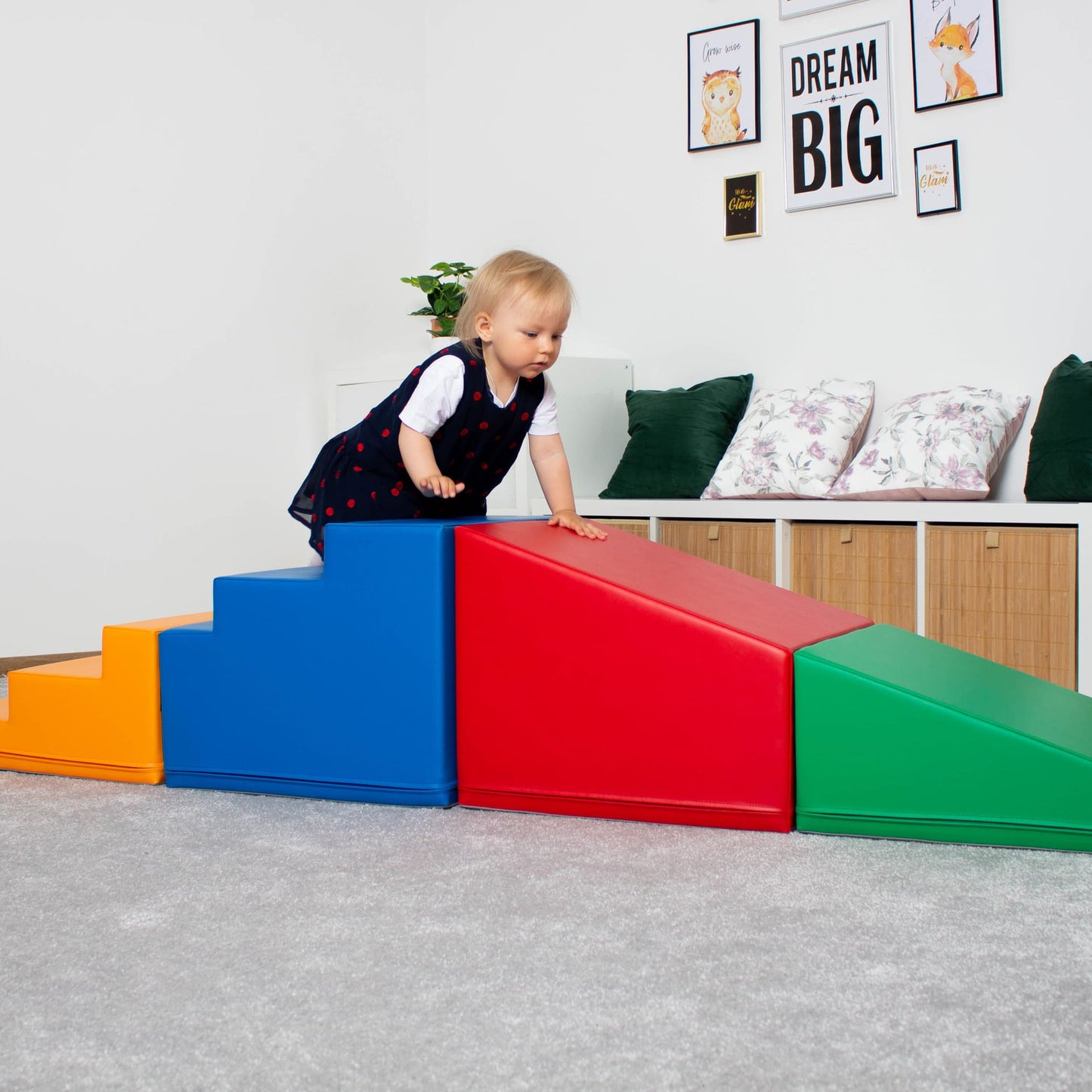 Soft Play komplekts ar kāpnēm un slidkalniņu - Transformers