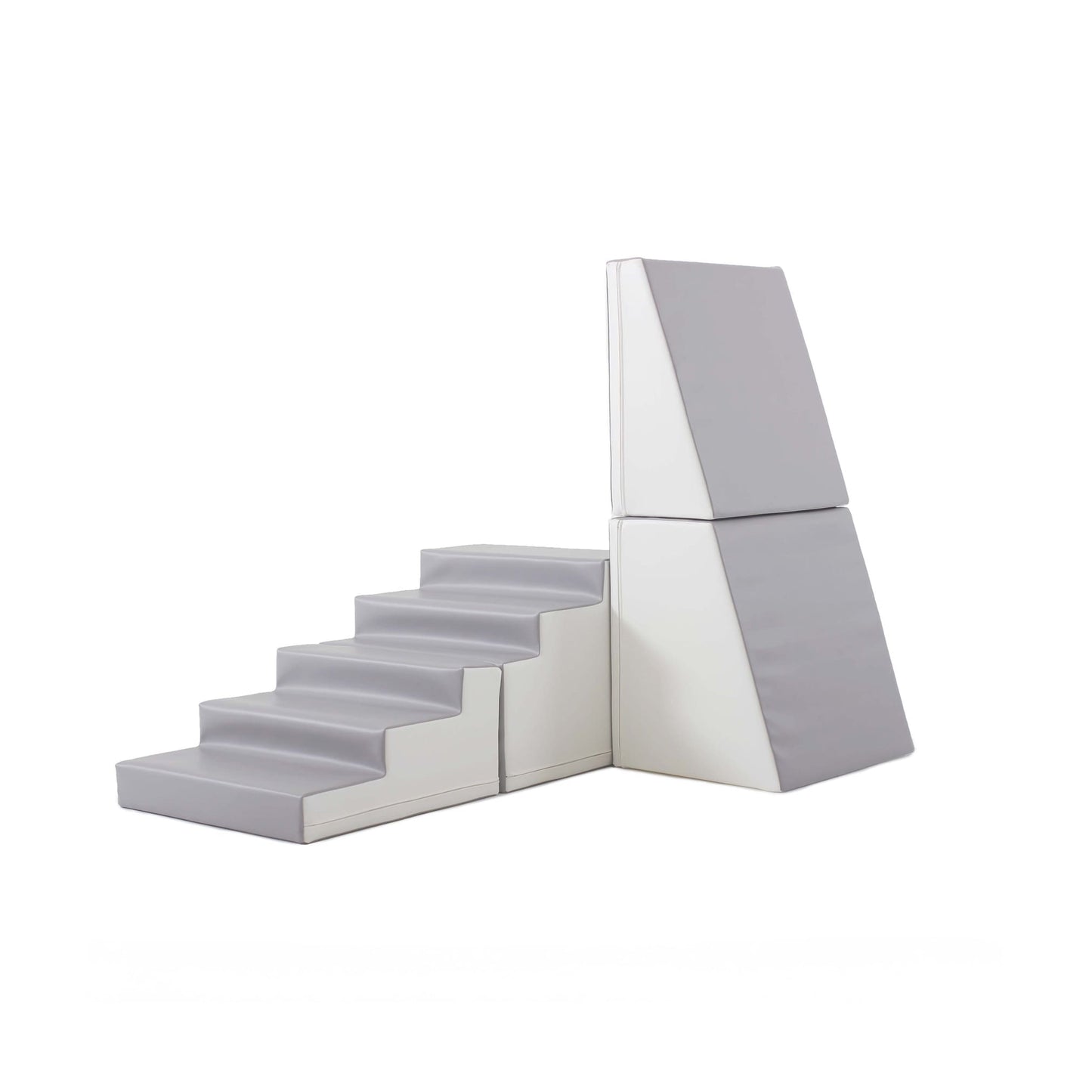 4 Piece Soft Play Step and Slide Set - Transformer