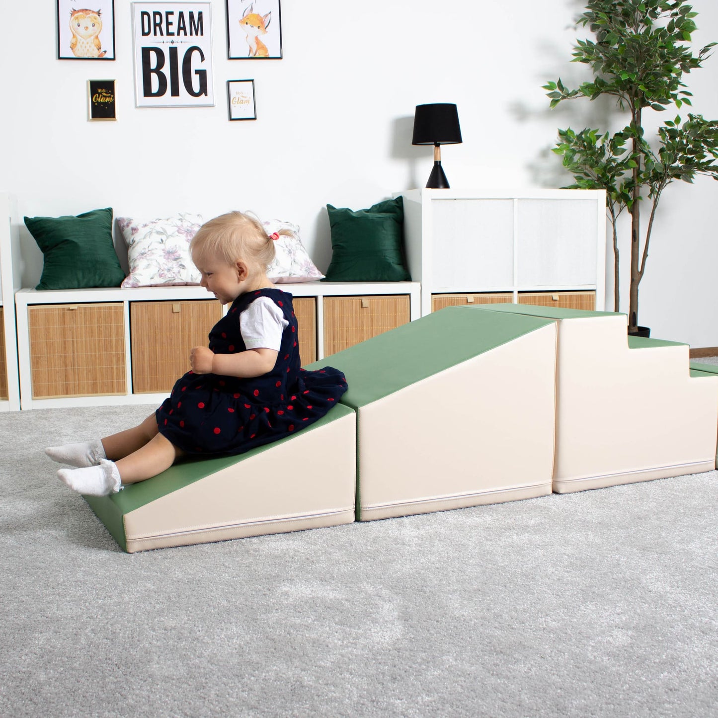 Soft Play komplekts ar kāpnēm un slidkalniņu - Transformers