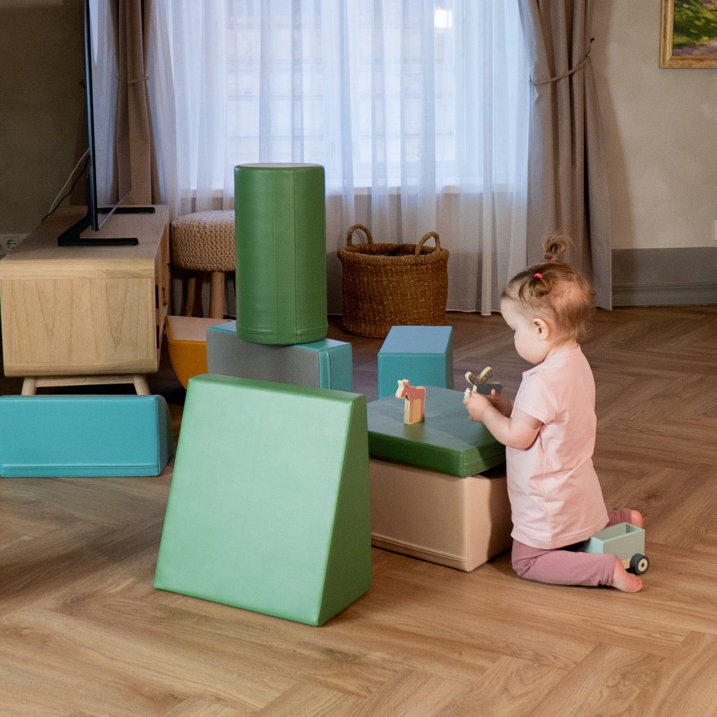 Mīksto rotaļu aktivitāšu komplekts - Piedzīvojumu meklētājs
