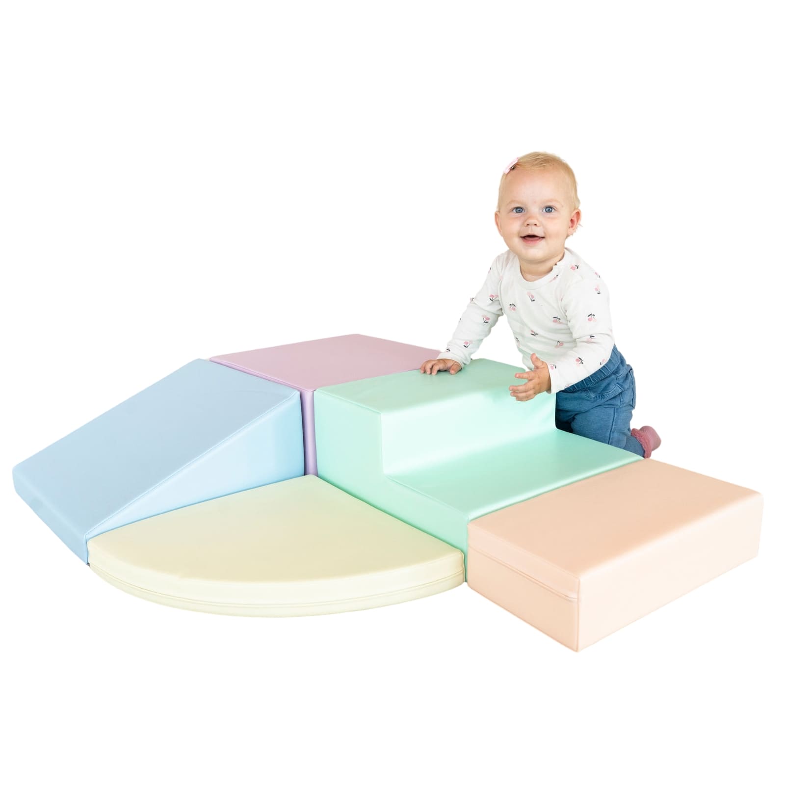 Soft play climbing fashion blocks