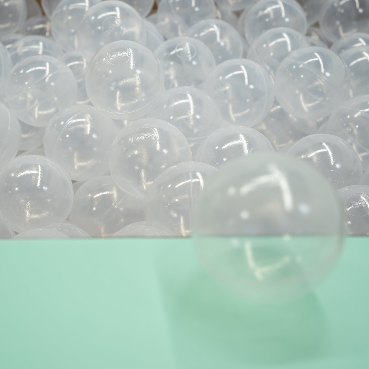 Transparent Ball Pit Balls (Large, 7cm, 500pcs)