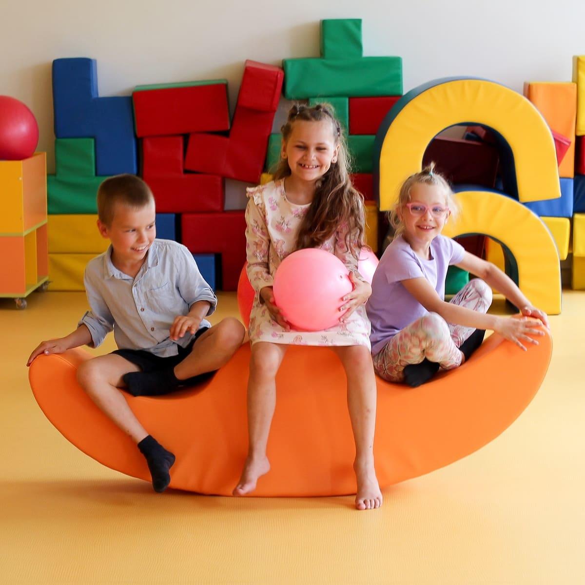 Soft Play Double Rocker - Buddy (3 pieces)