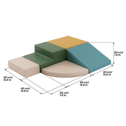 Soft Play Foam Block Set - Corner Climber