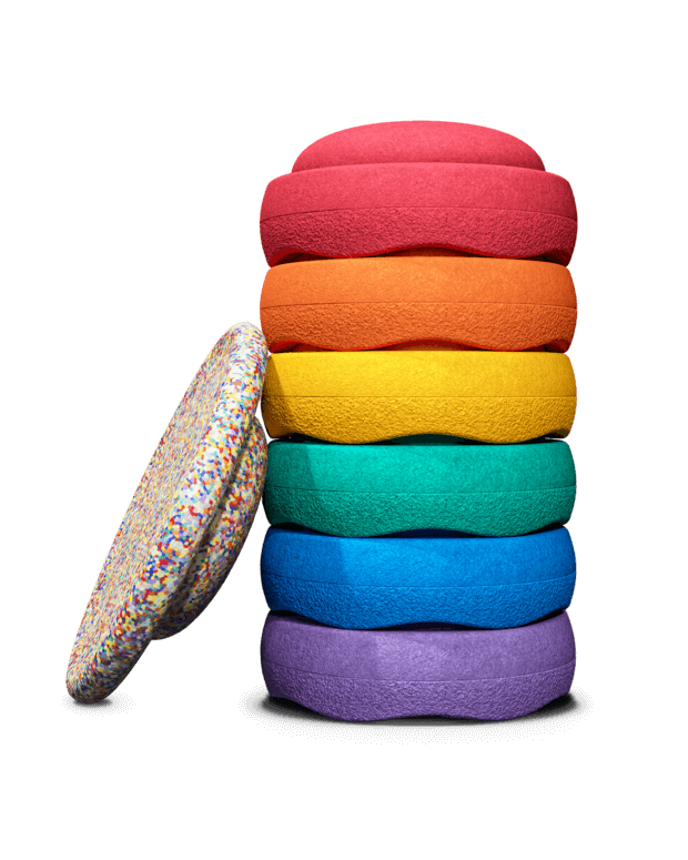 Stapelstein Rainbow Set