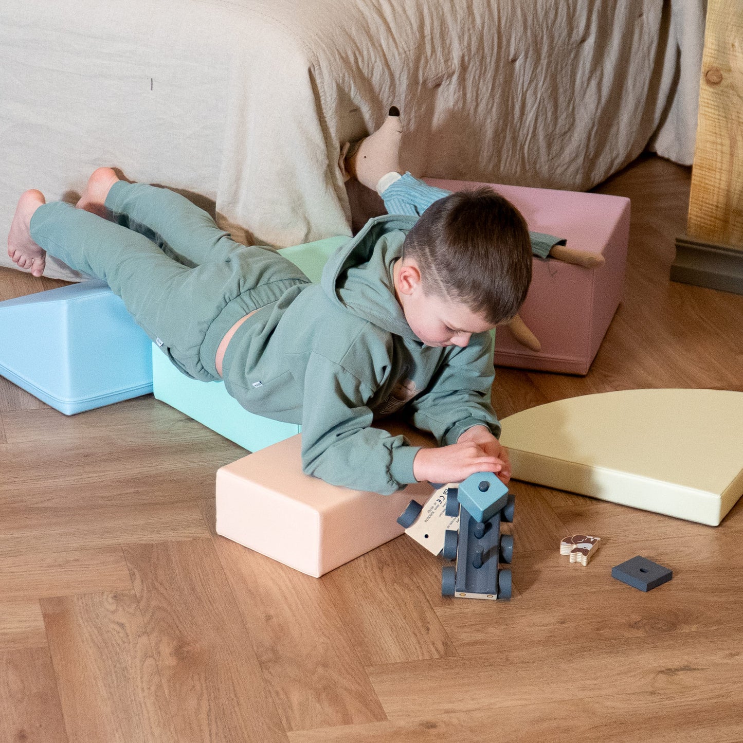 Soft Play komplekts - Corner Climber