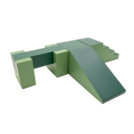 Mega Fun Slider x Balance Bridge x Mega Cube Bundle (Resedagrün)