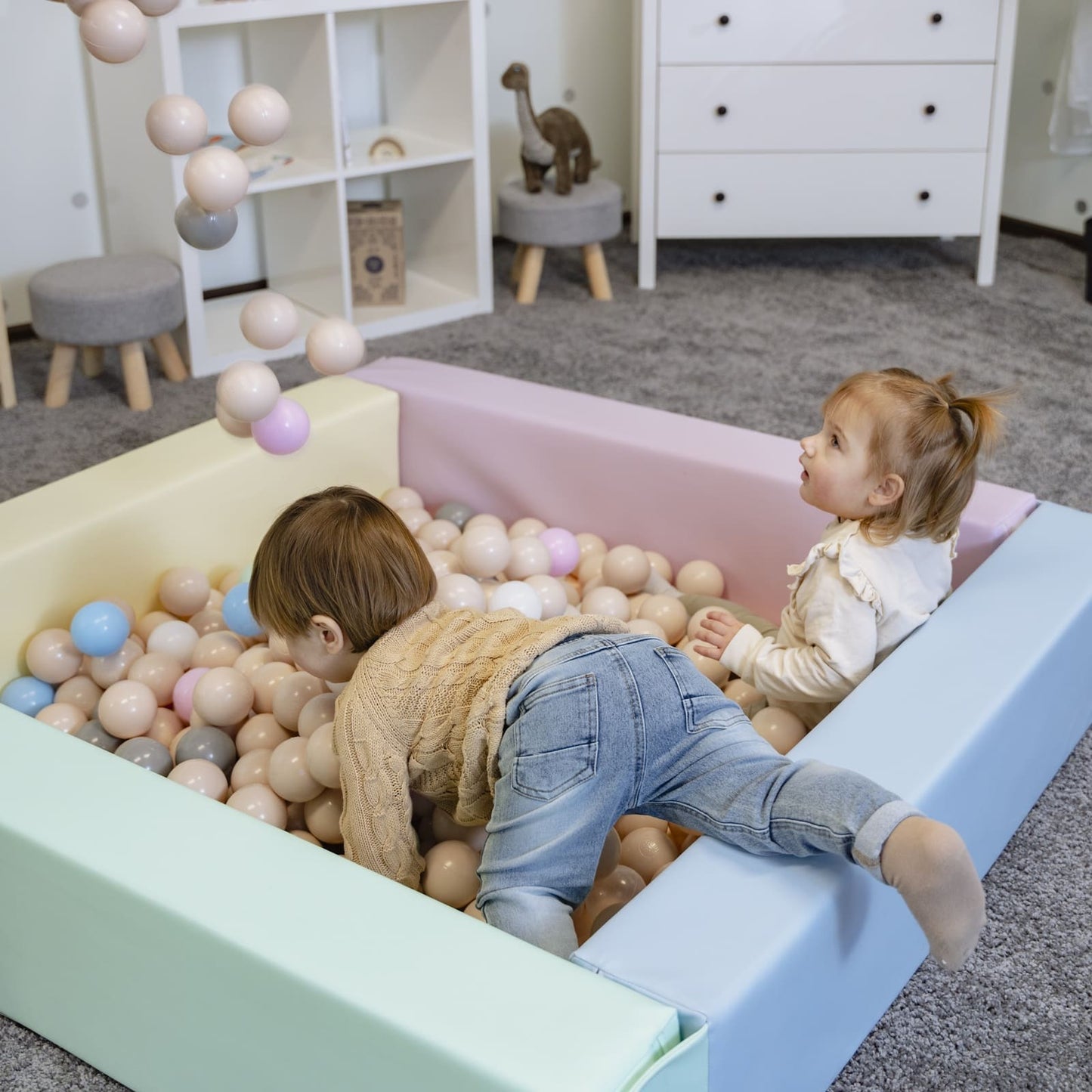 Soft Play Square Ball Pit - Ball Play Heaven