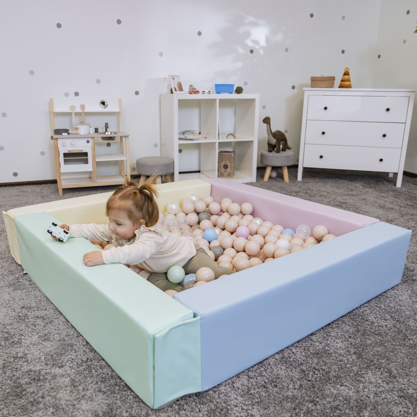 Soft Play Square Ball Pit - Ball Play Heaven