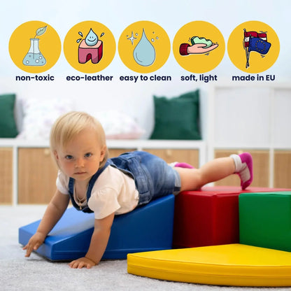 Soft Play Bundle - Explorer with Wedge Beige