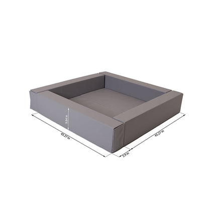 IGLU's grey ball pit measurements