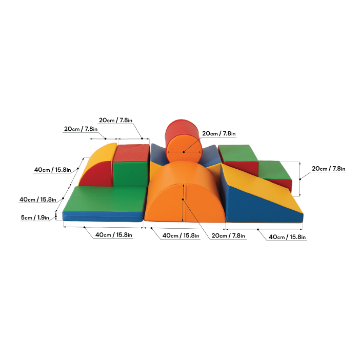 Soft Play komplekts - Adventurer