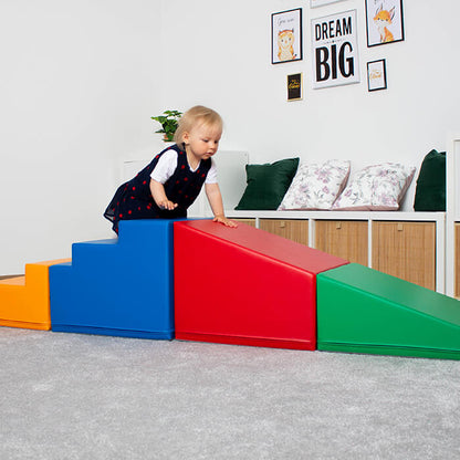 Soft Play komplekts ar kāpnēm un slidkalniņu - Transformers